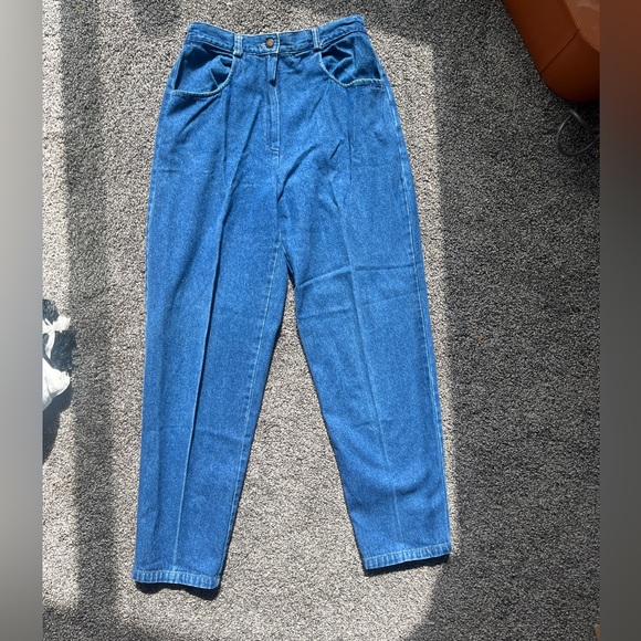 VINTAGE Jantzen High Waisted Mom Jeans Size 8 - Picture 2 of 11
